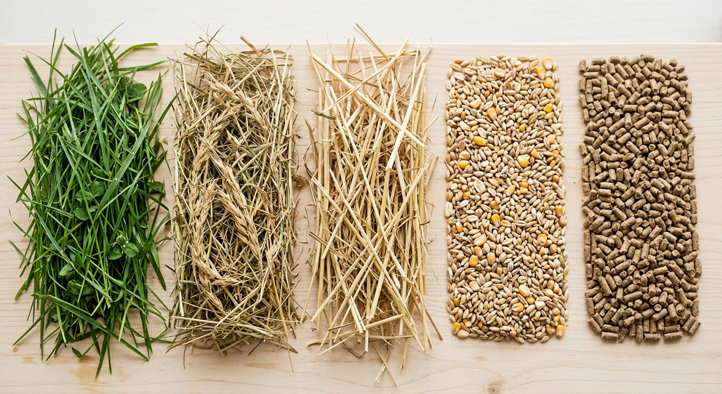 Aliments de base du cheval